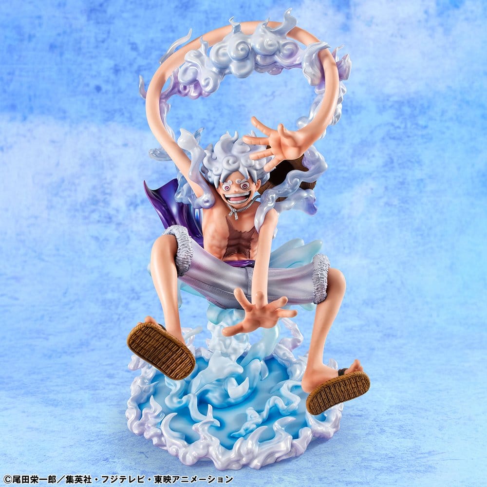 One Piece Portrait.Of.Pirates Evolutionary History Monkey D. Luffy Gear Fifth 26 cm