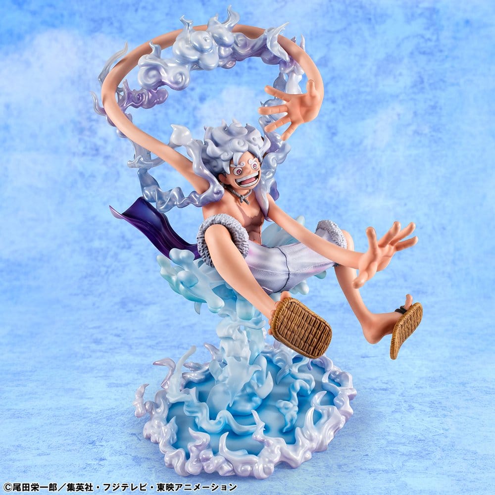 One Piece Portrait.Of.Pirates Evolutionary History Monkey D. Luffy Gear Fifth 26 cm