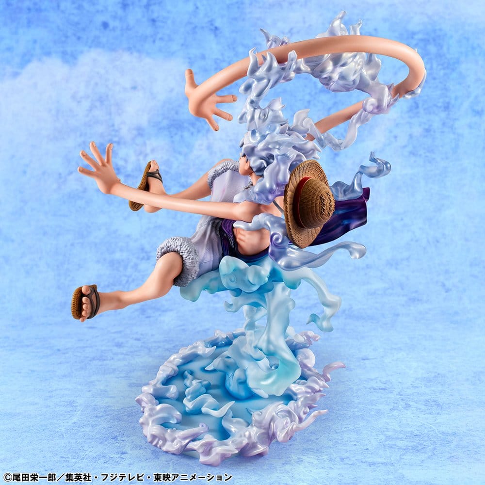 One Piece Portrait.Of.Pirates Evolutionary History Monkey D. Luffy Gear Fifth 26 cm