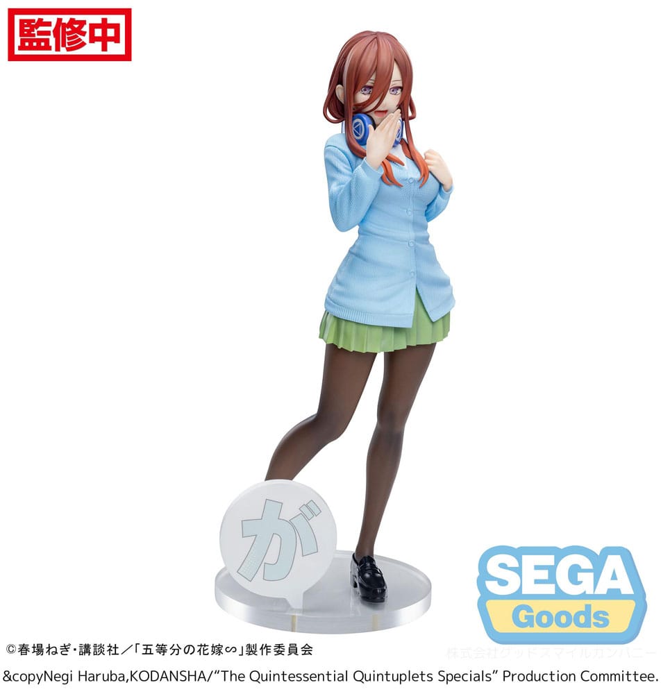 The Quintessential Quintuplets Miku Nakano Luminasta – 20 cm